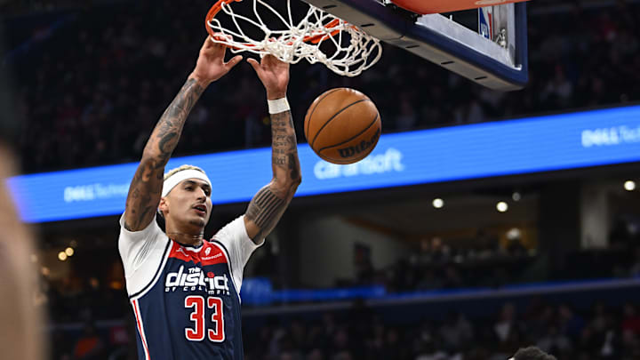 Nov 25, 2023; Washington, District of Columbia, USA; Washington Wizards forward Kyle Kuzma (33)