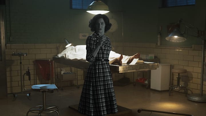Detective Agnes O’Connor (Kathryn Hahn) in Marvel Television's AGATHA ALL ALONG, exclusively on Disney+. Photo by Chuck Zlotnick. © 2024 MARVEL.