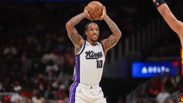Sacramento Kings forward DeMar DeRozan.