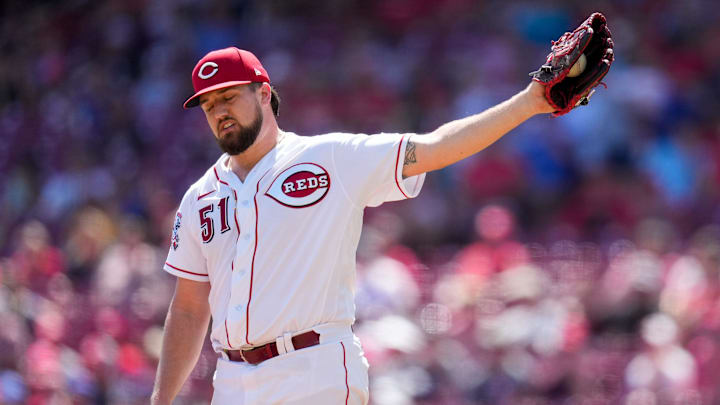 Cincinnati Reds starting pitcher Graham Ashcraft (51)