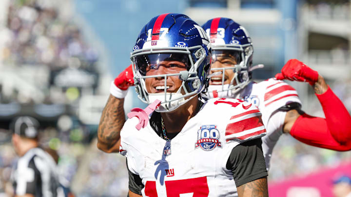New York Giants wide receiver WanDale Robinson could find himself being highly sought after in Free Agency New York Giants wide receiver WanDale Robinson could find himself being highly sought after in Free Agency