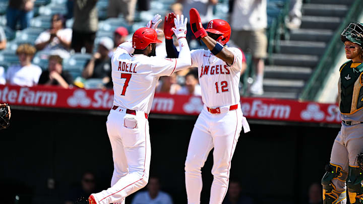 Athletics v Los Angeles Angels Athletics v Los Angeles Angels