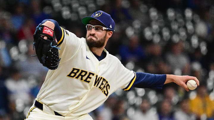 Brewers reliever Aaron Ashby has made the most of his limited innings so far 2026. 
