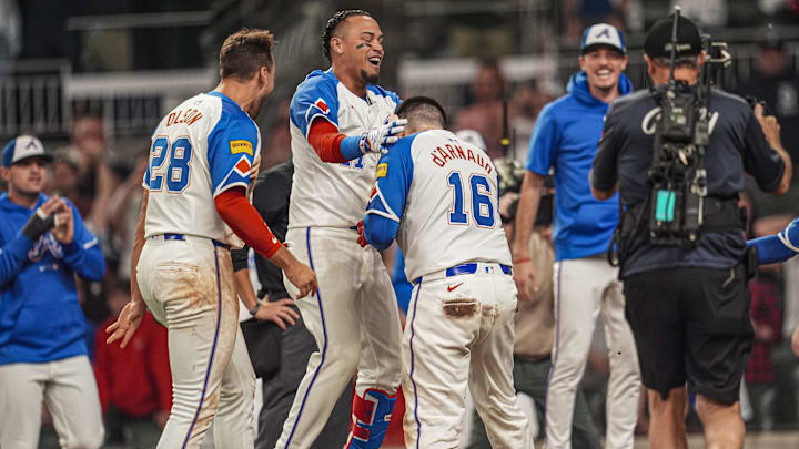 The Atlanta Braves have reached the postseason after a roller coaster 2024 regular season. Mandatory Credit: Dale Zanine-Imagn Images The Atlanta Braves have reached the postseason after a roller coaster 2024 regular season. Mandatory Credit: Dale Zanine-Imagn Images