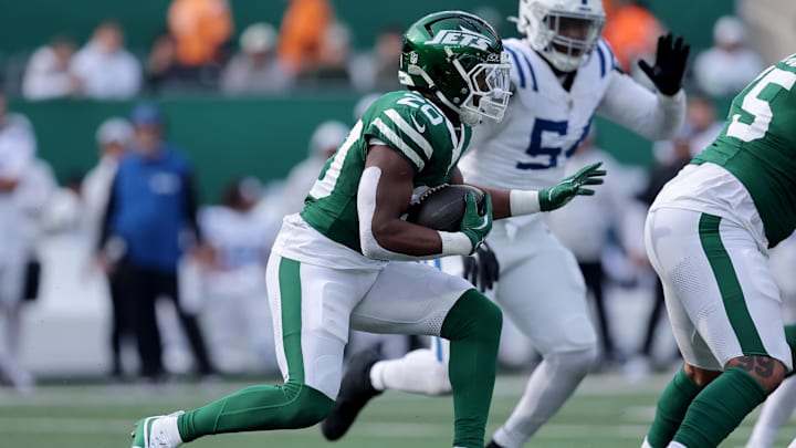 NY Jets running back Breece Hall