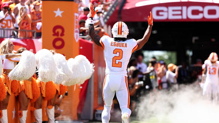 Emeka Egbuka, Tampa Bay Buccaneers v New York Jets - NFL 2025
