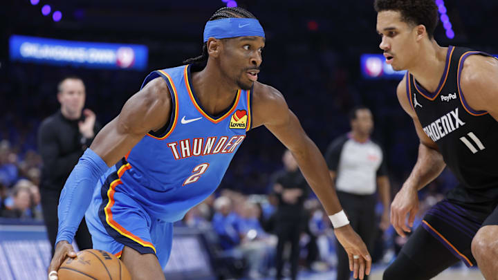 The Oklahoma City Thunder an guard Shai Gilgeous-Alexander are favored in Game 3. 