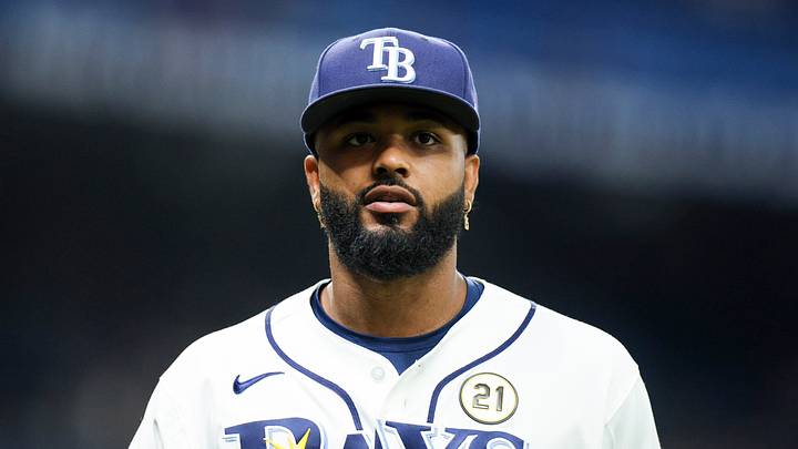 Sep 15, 2026; St. Petersburg, Florida, USA; Tampa Bay Rays third baseman Junior Caminero (13) looks on against the Oakland Athletics in the third inning at Tropicana Field. Mandatory Credit: Nathan Ray Seebeck-Imagn Images Sep 15, 2026; St. Petersburg, Florida, USA; Tampa Bay Rays third baseman Junior Caminero (13) looks on against the Oakland Athletics in the third inning at Tropicana Field. Mandatory Credit: Nathan Ray Seebeck-Imagn Images