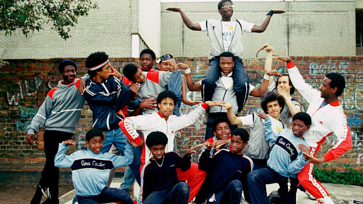 A Group of Breakdancers, London 1983