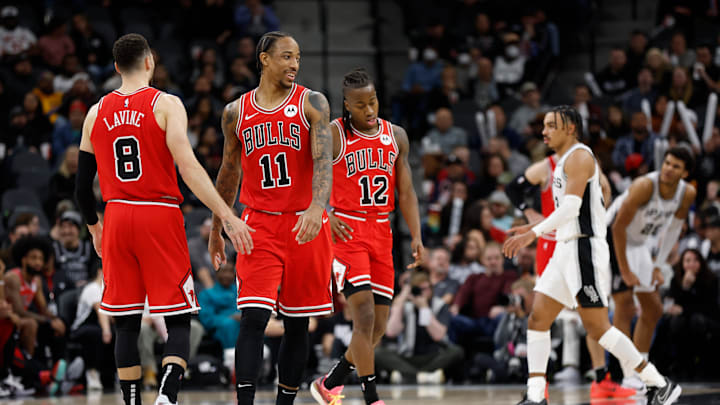 DeMar DeRozan, Zach LaVine, Tre Jones