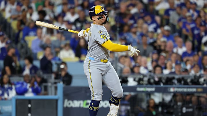 National League Championship Series - Milwaukee Brewers v Los Angeles Dodgers - Game Four National League Championship Series - Milwaukee Brewers v Los Angeles Dodgers - Game Four