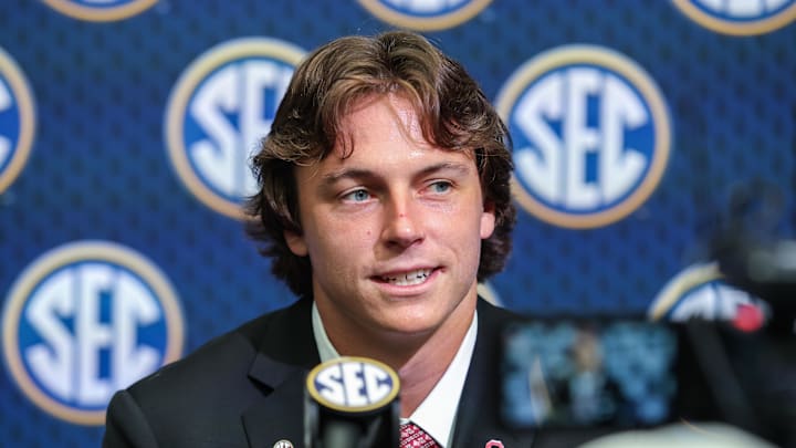 Oklahoma quarterback John Mateer