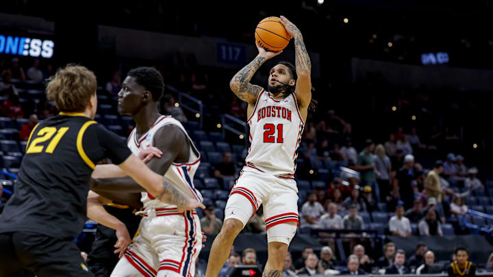 Houston is a big favorite against Texas A&M in the Round of 32. Houston is a big favorite against Texas A&M in the Round of 32.