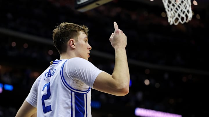 Duke Blue Devils star freshman Cooper Flagg has won the Wooden Award as the top player in men's college basketball.