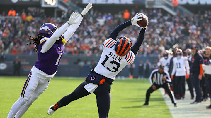 Keenan Allen's knack for making catches against the Vikings can't be ignored by fantasy owners this week.