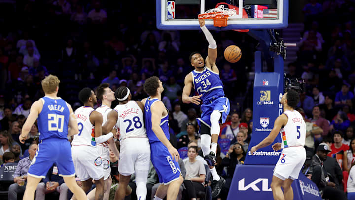 Milwaukee Bucks v Philadelphia 76ers