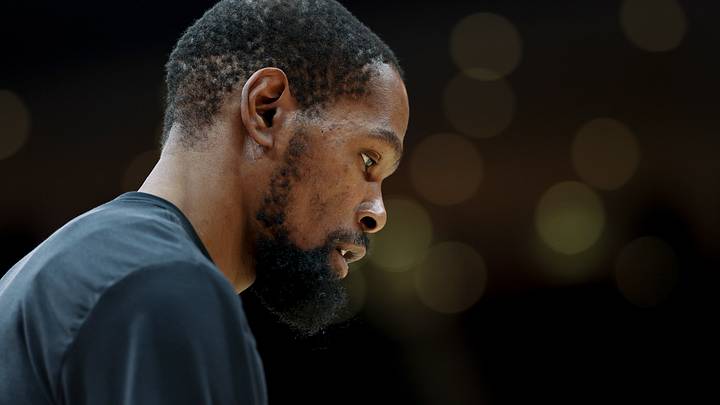 Dec 27, 2025; Houston, Texas, USA; Houston Rockets forward Kevin Durant (7) warms up before the game against the Cleveland Cavaliers at Toyota Center. Mandatory Credit: Troy Taormina-Imagn Images Dec 27, 2025; Houston, Texas, USA; Houston Rockets forward Kevin Durant (7) warms up before the game against the Cleveland Cavaliers at Toyota Center. Mandatory Credit: Troy Taormina-Imagn Images