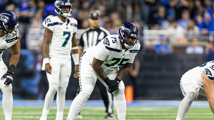 Anthony Bradford of the Seattle Seahawks
