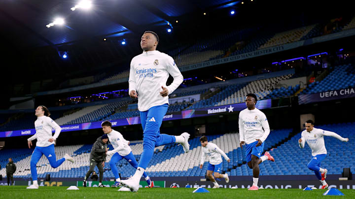 Real Madrid CF Training Session And Press Conference - UEFA Champions League 2025/26 Round of 16