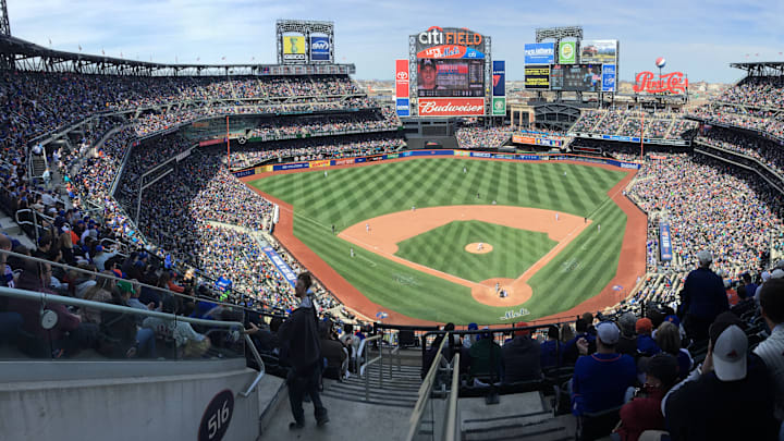 Baseball. MLB. New York Mets Vs Miami Marlins, Citi Field, New York. USA.