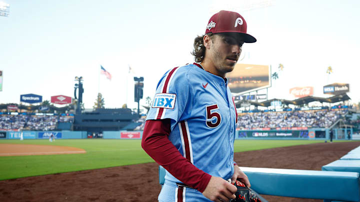 Division Series - Philadelphia Phillies v Los Angeles Dodgers - Game Three