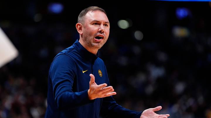 Oct 26, 2026; Denver, Colorado, USA; Denver Nuggets Head Coach David Adelman reacts in the second half against the Golden State Warriors at Ball Arena. Mandatory Credit: Ron Chenoy-Imagn Images Oct 26, 2026; Denver, Colorado, USA; Denver Nuggets Head Coach David Adelman reacts in the second half against the Golden State Warriors at Ball Arena. Mandatory Credit: Ron Chenoy-Imagn Images