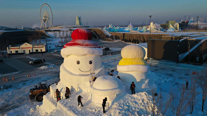 26th Harbin Ice And Snow World To Open Soon