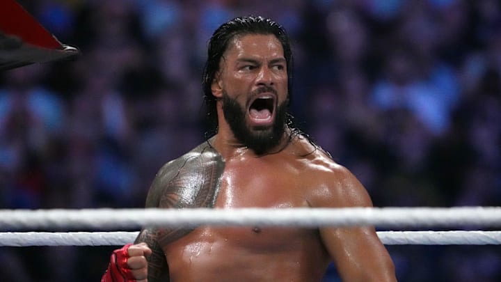 Roman Reigns reacted to the newest member of The Bloodline.