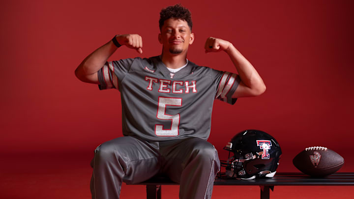 adidas, Texas Tech Unveil New Football Uniforms Featuring Patrick Mahomes’ Iconic ‘Gladiator’ Logo