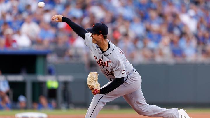 Detroit Tigers pitcher Drew Anderson. Credit: William Purnell-Imagn Images