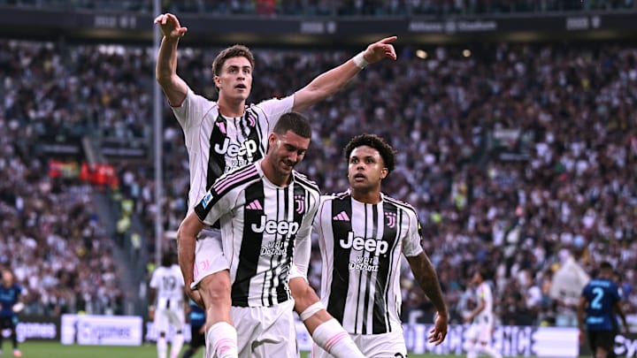 Kenan Yildiz scored his first Serie A goal this term for Juventus against Inter Milan