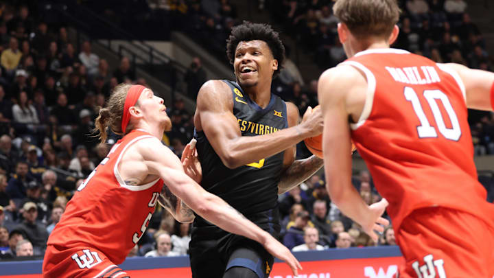 West Virginia University forward Amani Hansberry