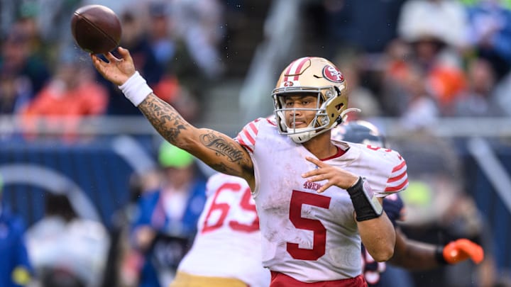 The 49ers spent the No. 3 overall pick on Trey Lance in 2021.