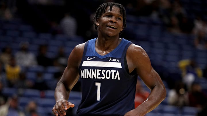 Edwards promedia 22.2 puntos en esta campaña con los Timberwolves