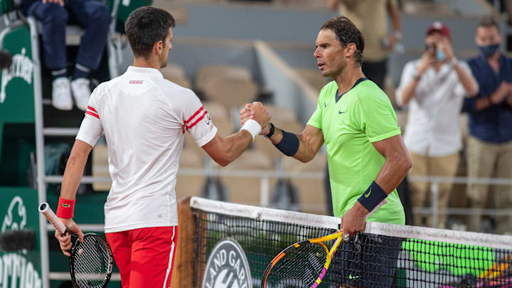 Novak Djokovic y Rafael Nadal son dos de los mejores tenistas de la historia