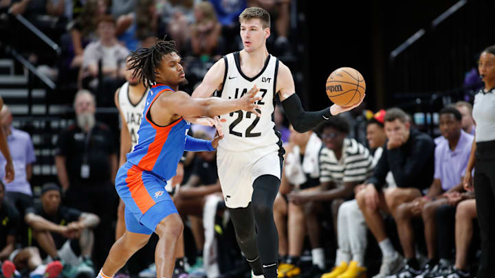 2024 NBA Salt Lake City Summer League - Former Duke basketball forward Kyle Filipowski