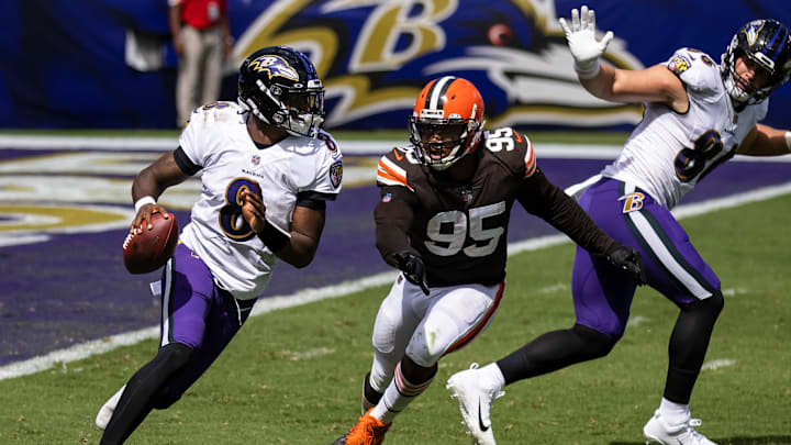 Cleveland Browns v Baltimore Ravens