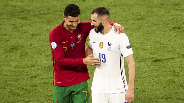 Cristiano Ronaldo y Karim Benzema
