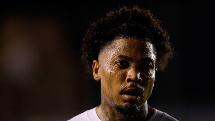 Atacante abriu o placar pelo Flamengo em Volta Redonda Atacante abriu o placar pelo Flamengo em Volta Redonda