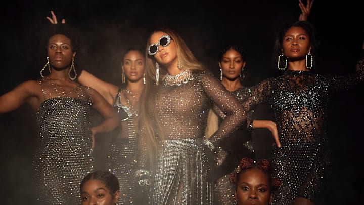 Beyoncé in “Find Your Way Back” from the visual album BLACK IS KING, on Disney+