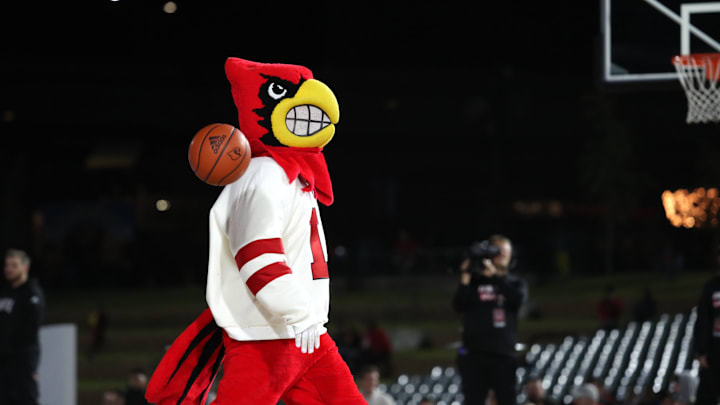 Louie the Cardinal Bird performed in Louisville Live at Slugger Field.Oct. 21, 2022

Louisvillelive