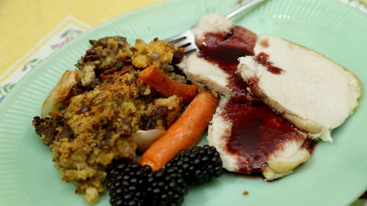 Turkey dinner.
