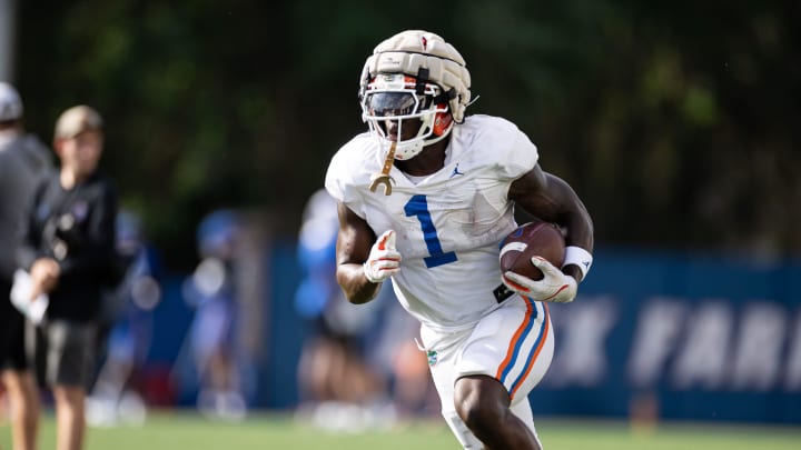 Florida Gators running back Montrell Johnson Jr. 