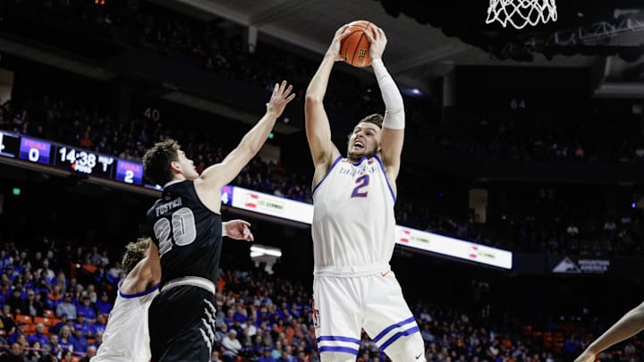 Boise State Broncos forward Tyson Degenhart. Boise State Broncos forward Tyson Degenhart.