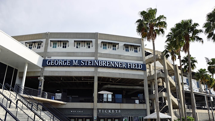  A general view of George M. Steinbrenner Field, the home of New York Yankees spring training and the Single-A Tampa Tarpons.