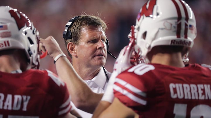 Wisconsin special teams coordinator Chris Haering will be sure to instruct his punt return troops to stay away from Michigan's long snapper Saturday. Wisconsin special teams coordinator Chris Haering will be sure to instruct his punt return troops to stay away from Michigan's long snapper Saturday.