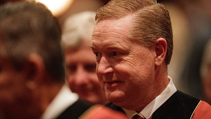 Florida State University Athletic Director Michael Alford walks with other special guests in a processional for the inauguration of FSU's 16th President Richard D. McCullough at Ruby Diamond Auditorium on Friday, Feb. 25, 2022.
Fsu President Investiture014 Florida State University Athletic Director Michael Alford walks with other special guests in a processional for the inauguration of FSU's 16th President Richard D. McCullough at Ruby Diamond Auditorium on Friday, Feb. 25, 2022.
Fsu President Investiture014