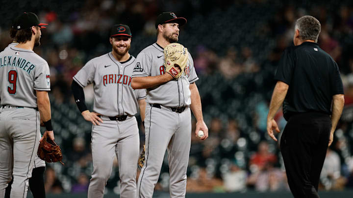 Beeks had an unusual experience on the Coors Field mound.