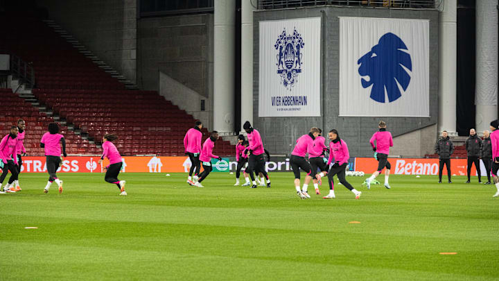 Chelsea's team is in as they take on Copenhagen in the Conference League.