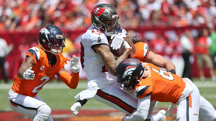 Tampa Bay Buccaneers head coach Todd Bowles wasn't pleased with how little Mike Evans was involved in the offense in Week 3. (Mandatory Credit: Kim Klement Neitzel-Imagn Images)